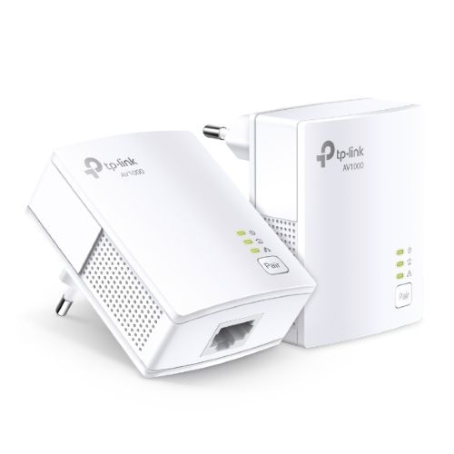 TP-Link Kit Powerline AV1000 1 Porta Gbit Plug & Play TL-PA7017 KIT - Disponibile in 3-4 giorni lavorativi