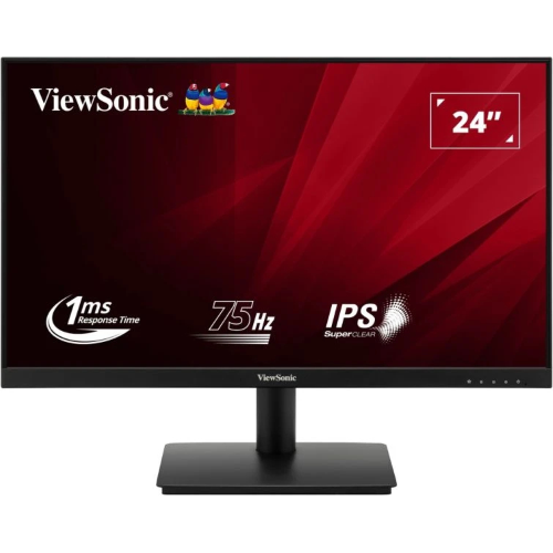 MONITOR VIEWSONIC 23.8 IPS VGA HDMI BLACK VESA FHD - Disponibile in 3-4 giorni lavorativi