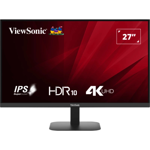MONITOR VIEWSONIC 27IPS 4K 2HDMI DP UHD FRAMELESS Z REG ALTEZZA - Disponibile in 3-4 giorni lavorativi