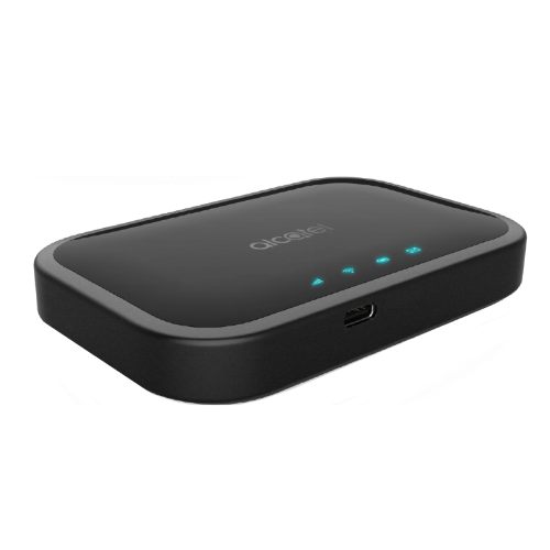 ALCATEL MW12VK LINK ZONE MOBILE BLACK MODEM ROUTER WiFi 4G LTE CAT 12 (600/100Mbps) max 32 utenti - Disponibile in 3-4 giorni lavorativi