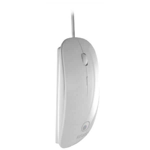 ATLANTIS LAND ARGO 900 COMBO MINI TASTIERA ULTRA SLIM VERSIONE ITALIANA + MOUSE OTTICO COLORE WHITE SILVER (P013-LK-8830-COMBO) - Disponibile in 3-4 giorni lavorativi Atlantis