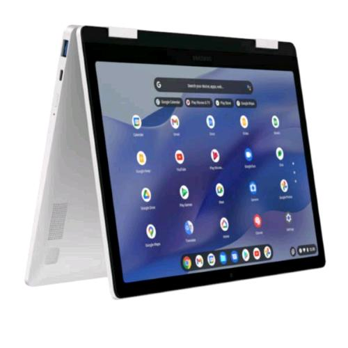 PC Notebook Nuovo SAMSUNG GALAXY CHROMEBOOK 2 360 XE520QEA-KB1IT 12.4" WQXGA TOUCH SCREEN INTEL CELERON N4500 RAM 8GB-eMMC 128GB-INTEL GRAPHICS-GOOGLE CHROME SILVER - Disponibile in 3-4 giorni lavorativi