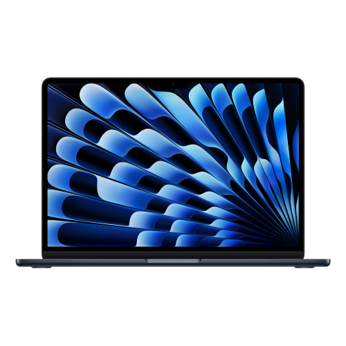 PC Notebook Nuovo APPLE MACBOOK AIR 2025 13'' 13.6" WQXGA M4 CHIP 10-CORE CPU 10-CORE GPU RAM 24GB-SSD 512GB NVMe-WI-FI 6E MIDNIGHT - Disponibile in 3-4 giorni lavorativi