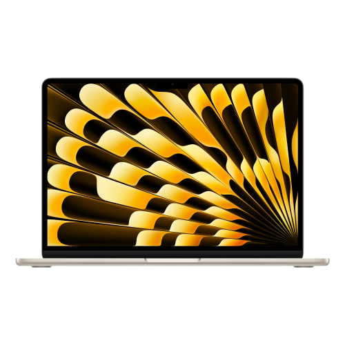 PC Notebook Nuovo APPLE MACBOOK AIR 2025 13'' 13.6" WQXGA M4 CHIP 10-CORE CPU 10-CORE GPU RAM 24GB-SSD 512GB NVMe-WI-FI 6E STARLIGHT - Disponibile in 3-4 giorni lavorativi