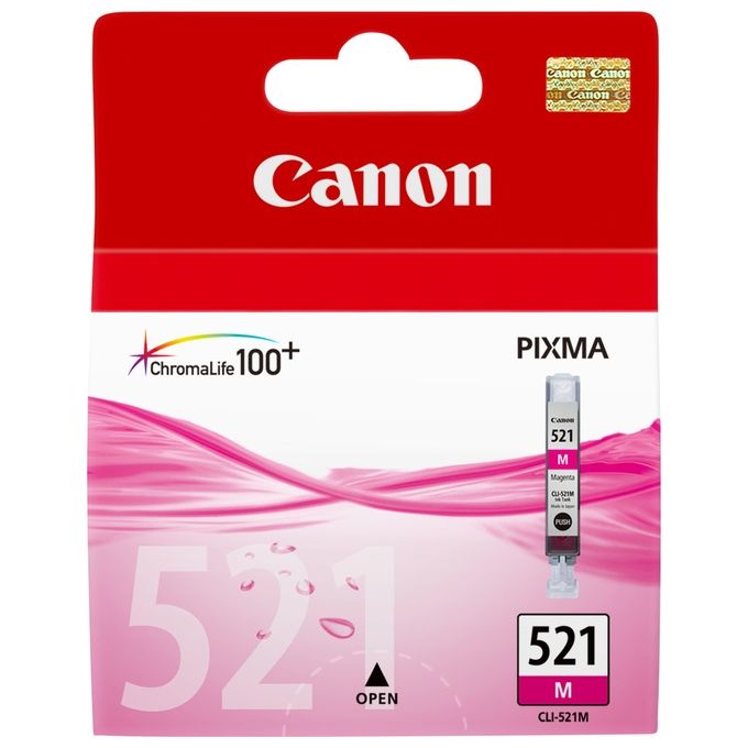 Canon cli-521m serbatoio magenta - Disponibile in 3-4 giorni lavorativi