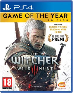 PS4 The Witcher 3: Wild Hunt GOTY Edition - Disponibile in 2/3 giorni lavorativi Namco Bandai