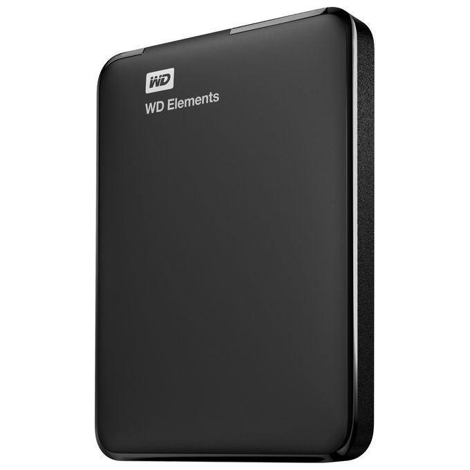 Wd Elements 1000gb Hard disk esterno portatile Usb 3.0 2,5'' Nero - Disponibile in 3-4 giorni lavorativi