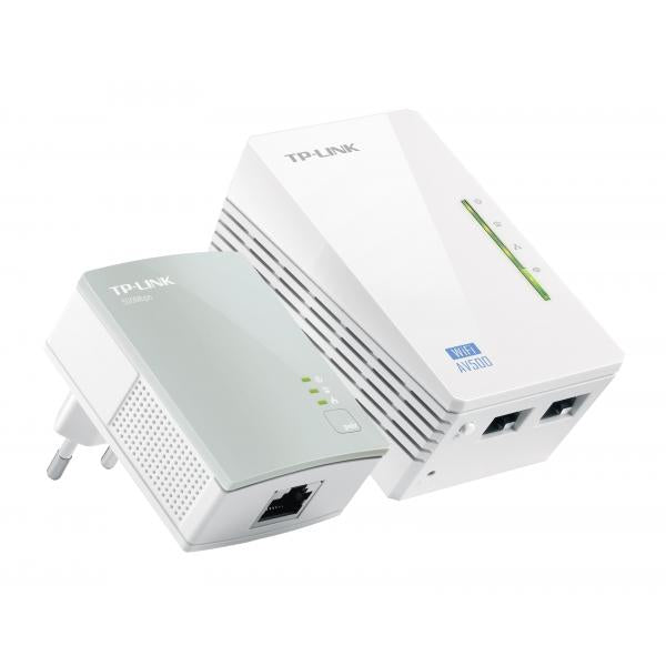 POWERLINE STARTER TP-LINK KIT AV500 WIRELESS N300MBS CON 2 PORTE ETHERNET TL-WPA4220KIT - Disponibile in 3-4 giorni lavorativi