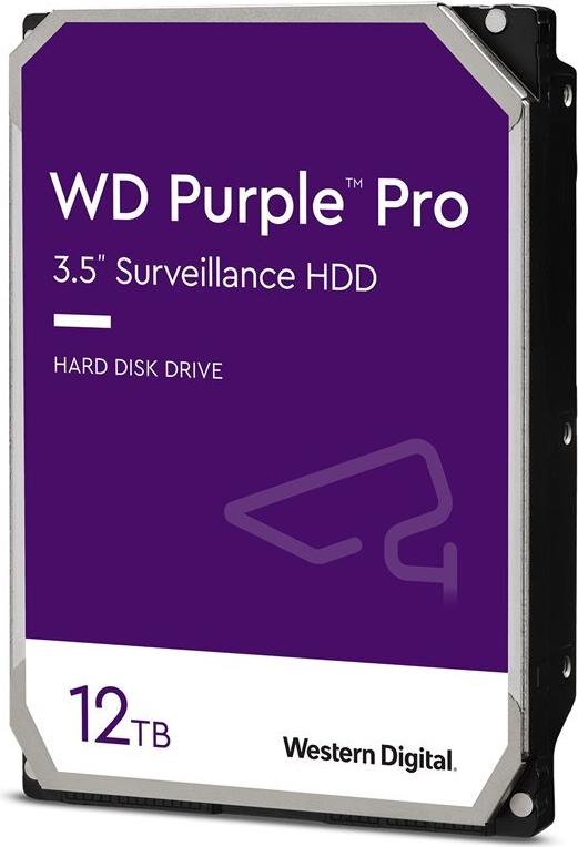 Western Digital HDD Purple Pro 12TB 3.5 SATA 6GBs 512MB (WD122PURP) - Disponibile in 6-7 giorni lavorativi