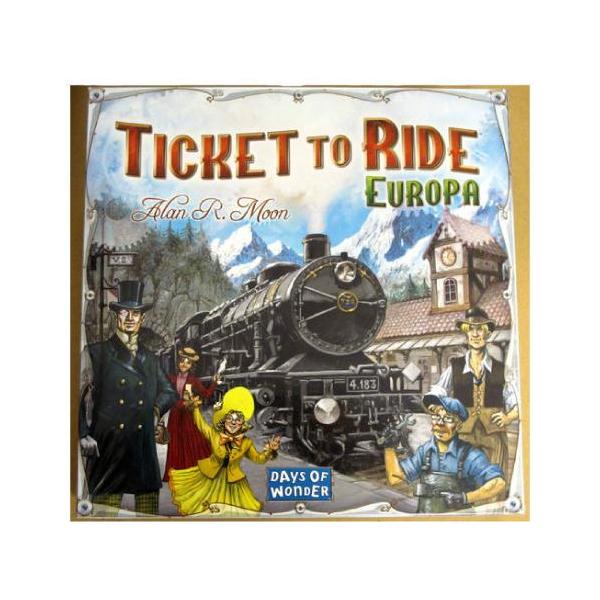 Gioco da tavolo ASMODEE - Ticket to Ride Europa ITA - Disponibile in 2/3 giorni lavorativi