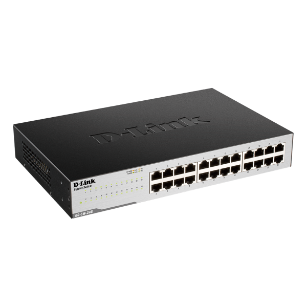 D-link 24 Port Gigabit Ethernet Switch - Disponibile in 3-4 giorni lavorativi