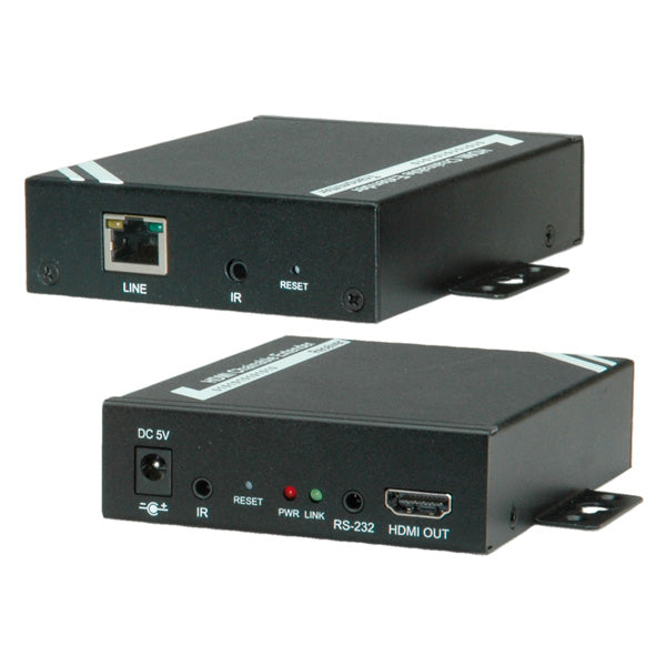 ROLINE HDMI Extender over Twisted Pair, Cat.5/6, chainable 100 m - Disponibile in 6-7 giorni lavorativi