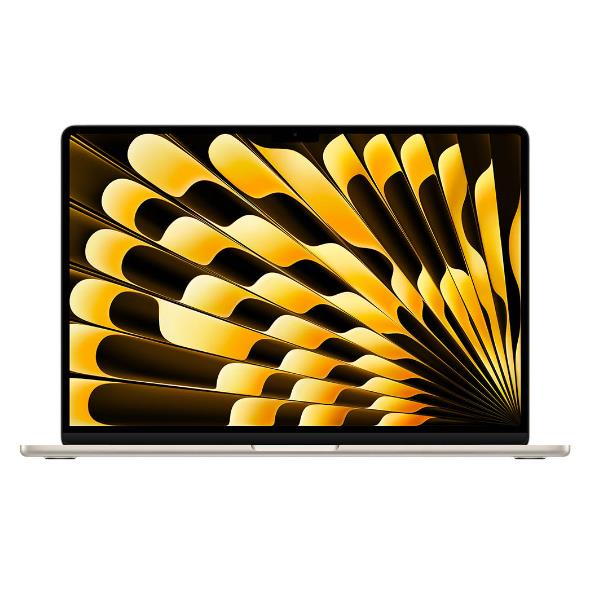 Notebook Apple MacBook Air 2025 15" M4 10C/10G 16/256GB Starlight MW1J3T/A - Disponibile in 2-3 giorni lavorativi