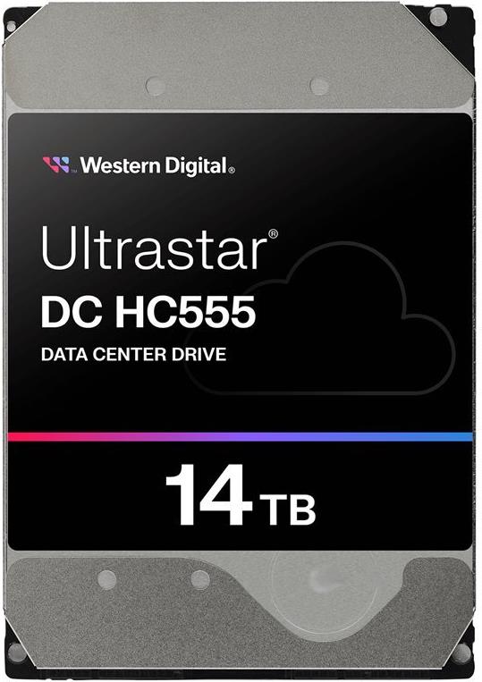 WESTERN DIGITAL Ultrastar DC HC555 8,89cm 3,5Zoll 26.1 14TB 512 7200RPM SAS ULTRA 512E SE P3 DC (0B47743) - Disponibile in 6-7 giorni lavorativi