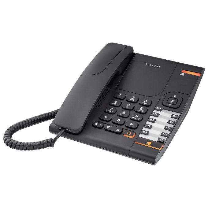 Alcatel Temporis 380 Telefono Fisso Analogico-DECT con 10 Memorie Dirette Vivavoce - Disponibile in 3-4 giorni lavorativi