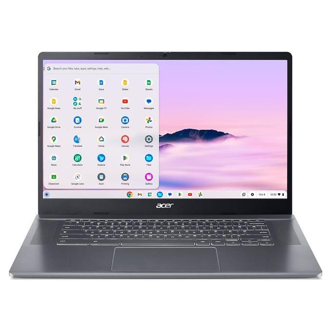 PC Notebook Nuovo Acer Chromebook Plus 515 CB515-2H-34ZU i3-1215u 8Gb Hd 256Gb Ssd ChromeOS - Disponibile in 3-4 giorni lavorativi