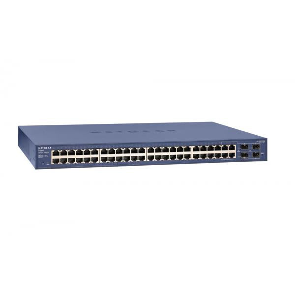 Netgear GS748T Gestito L2+ Gigabit Ethernet (10/100/1000) Blu - Disponibile in 6-7 giorni lavorativi