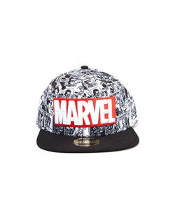 DIFUZED MARVEL CLASSIC RED & WHITE LOGO SNAPBACK (CAPPELLINO) - Disponibile in 2/3 giorni lavorativi