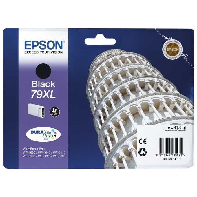Epson Tanica Nero 79xl Torre Di Pisa - Disponibile in 3-4 giorni lavorativi