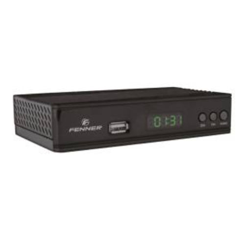 FENNER DECODER FN-GX2 HD DVB-T2/HEVC USB 2.0 CON TELECOMANDO 2IN1 - Disponibile in 3-4 giorni lavorativi