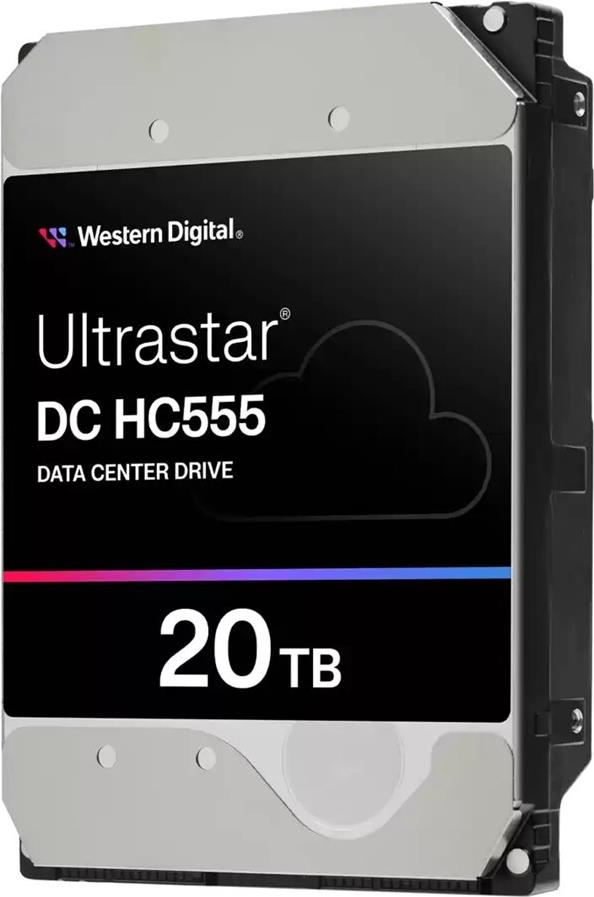 WD Ultrastar DC HC555 - Festplatte - Datencenter - 20 TB - intern - 3.5" (8.9 cm) (0B48724) - Disponibile in 6-7 giorni lavorativi