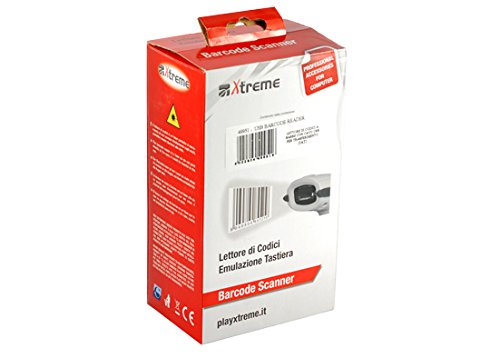 XTREME Pistola Laser Barcode 650NM USB - Disponibile in 2/3 giorni lavorativi
