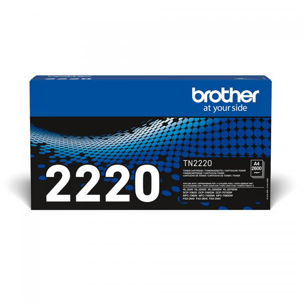 BROTHER TN-2220 TONER NERO - Disponibile in 3-4 giorni lavorativi