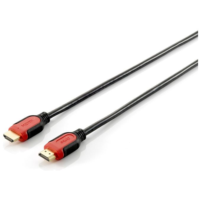 Equip Highspeed Hdmi Cable Hq 1.0m With Ethernet Black - Disponibile in 3-4 giorni lavorativi