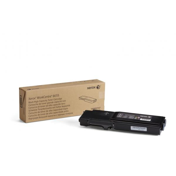 Xerox Cartuccia toner Nero da 12,000 pagine per WorkCentre 6655 / 6655i (106R02747) - Disponibile in 6-7 giorni lavorativi