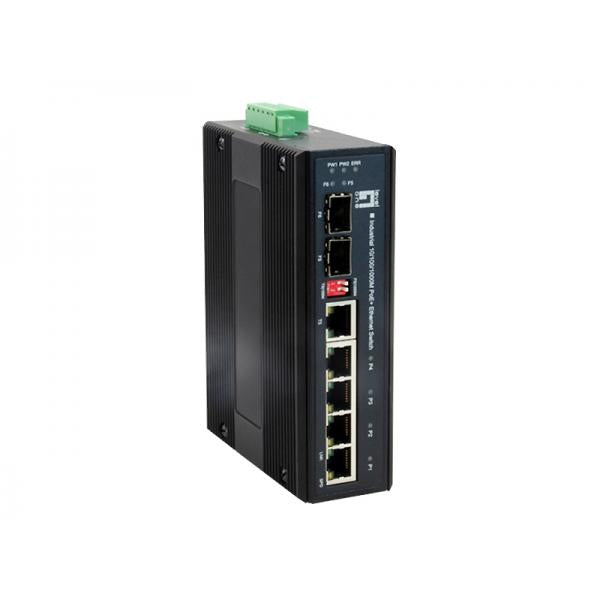 LevelOne IES-0620 Gigabit Ethernet (10/100/1000) Nero Supporto Power over Ethernet (PoE) - Disponibile in 6-7 giorni lavorativi