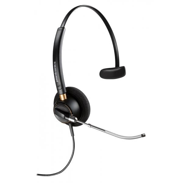 POLY EncorePro HW510V Cuffia Padiglione auricolare Nero - Disponibile in 6-7 giorni lavorativi