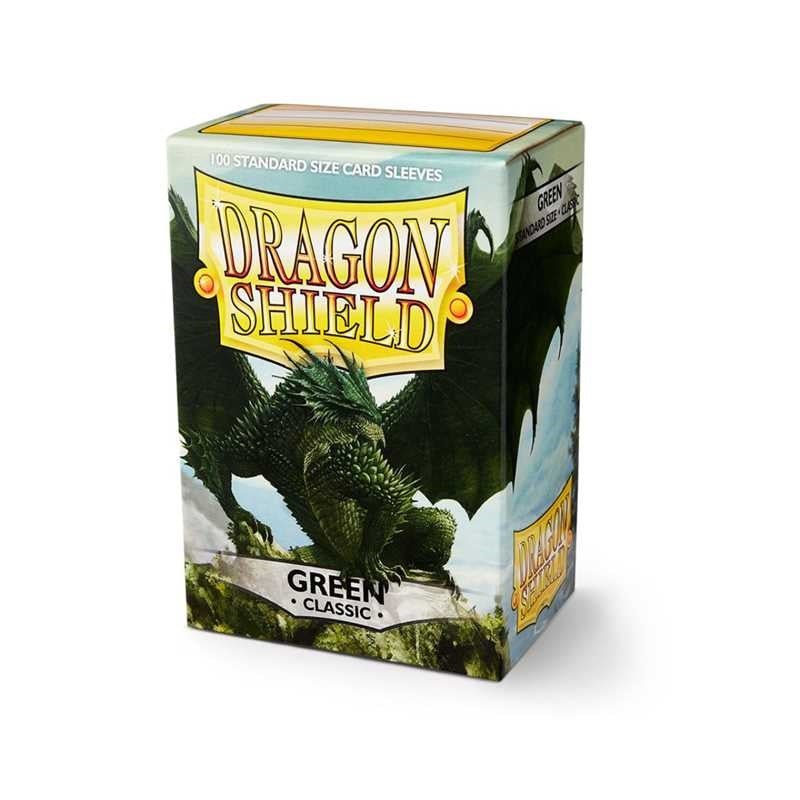 DRAGON SHIELD Standard Sleeves - Green (100 Sleeves) Dragon Shield