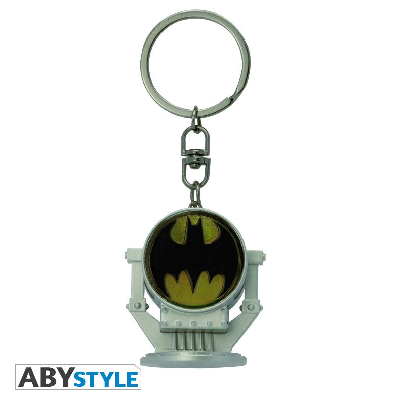 ABYSTYLE DC COMICS - Portachiavi 3D premium: "Bat-Signal Abystyle