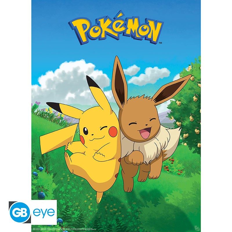 ABYSTYLE POKEMON - Set 2 Poster: "Environments" (52x38) Abystyle
