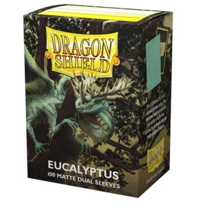 DRAGON SHIELD Dual Matte Sleeves - Eucalyptus 'Lehel' (100 Sleeves) - Disponibile in 2/3 giorni lavorativi Dragon Shield