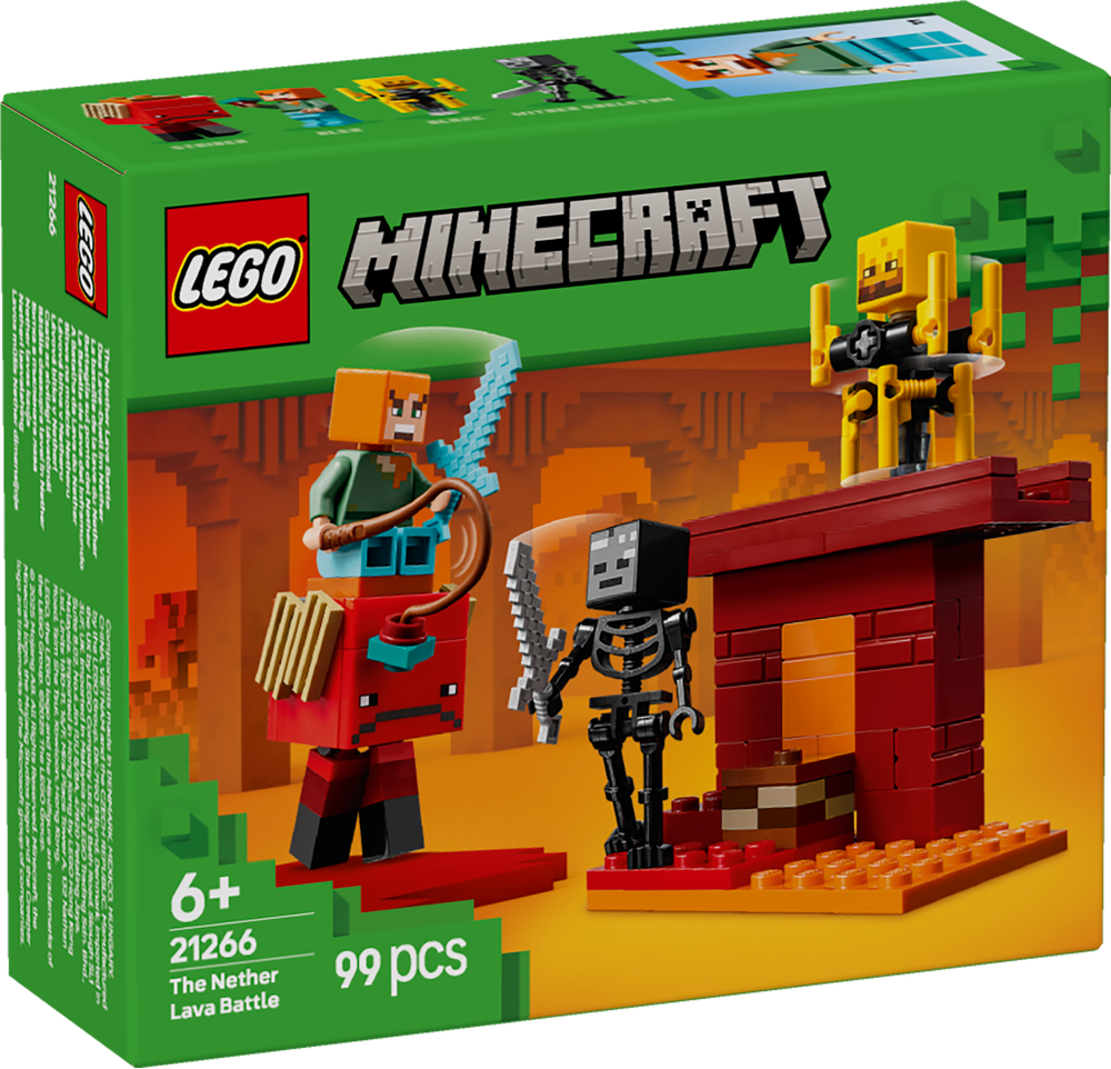 LEGO 21266 MINECRAFT - Battaglia sul ponte del Nether LEGO