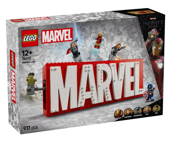LEGO 76313 Logo e Minifigure MARVEL - Disponibile in 2/3 giorni lavorativi LEGO