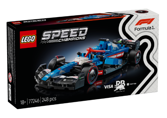 LEGO 77246 Speed Champions - Auto da corsa F1 Visa Cash App RB VCARB 01 LEGO