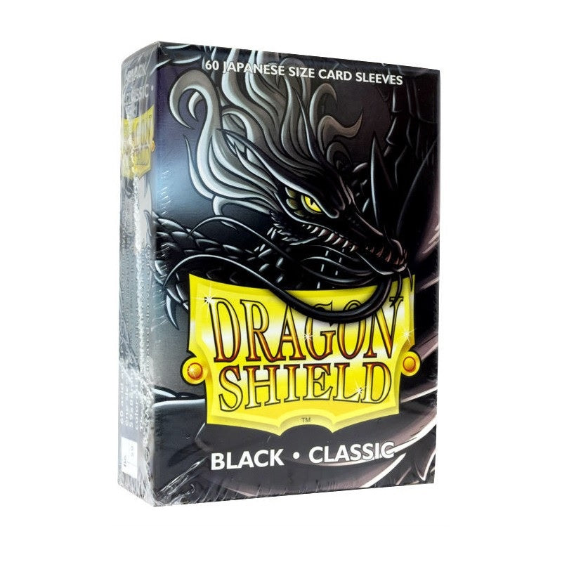 DRAGON SHIELD Small Sleeves - Japanese Classic Black (60 Sleeves) Dragon Shield