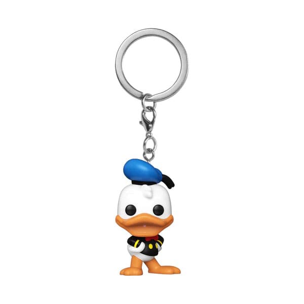 FUNKO POP  Disney: Donald Duck 90th - Portachiavi Donald Duck(1938) 4 cm Funko