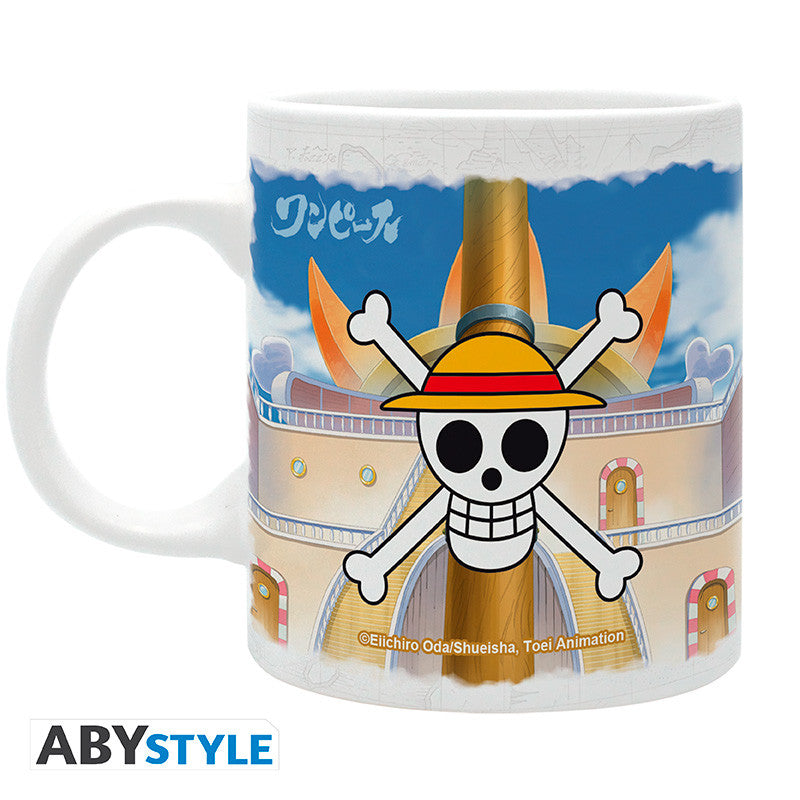 ABYSTYLE ONE PIECE - Tazza 320 ml: "Crew on the Thousand Sunny Abystyle
