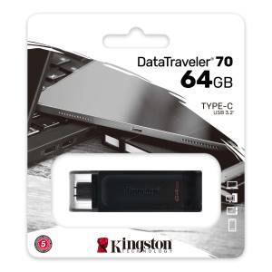 Kingston Pendrive USB-C 3.2 64GB DT70/64GB Kingston