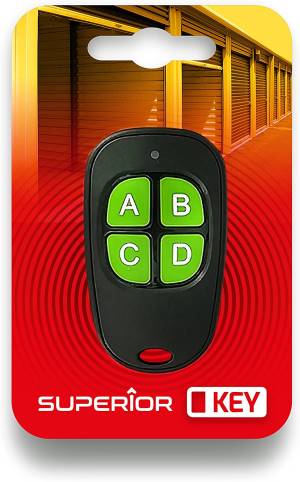 Superior Telecomando Universale Programmabile per Cancelli Key - Disponibile in 2-3 giorni lavorativi Superior Electronics