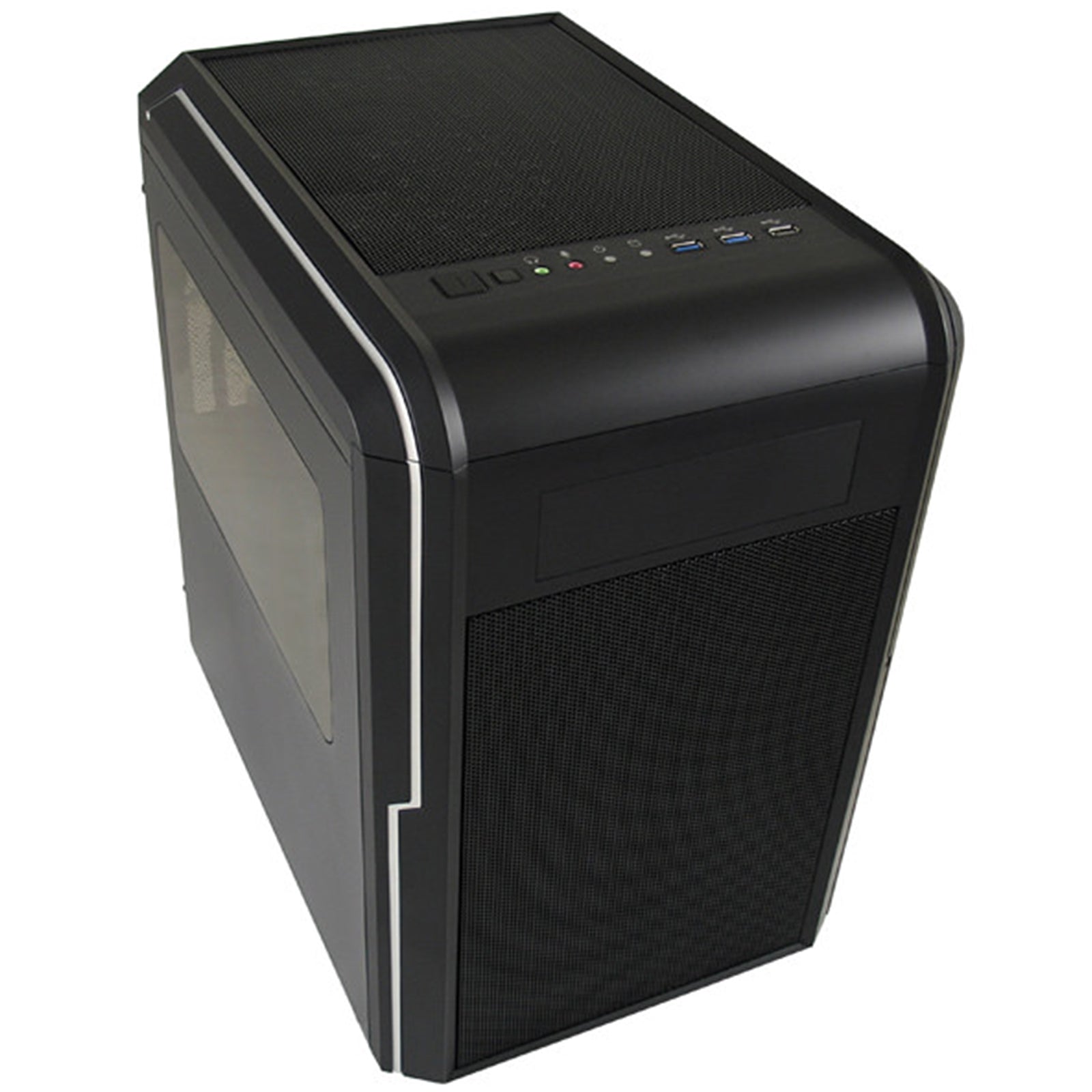 LC-Power Case Micro ATX 977MB Big Block Nero LC-977MB-ON - Disponibile in 2-4 giorni lavorativi GameSIDE&Tech