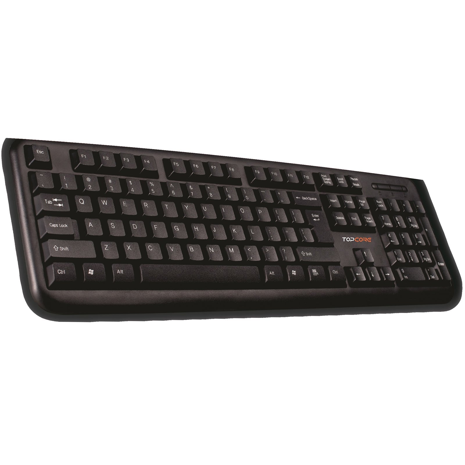 Tastiera USB Topcore TOPKB1 Nera GameSIDE&Tech