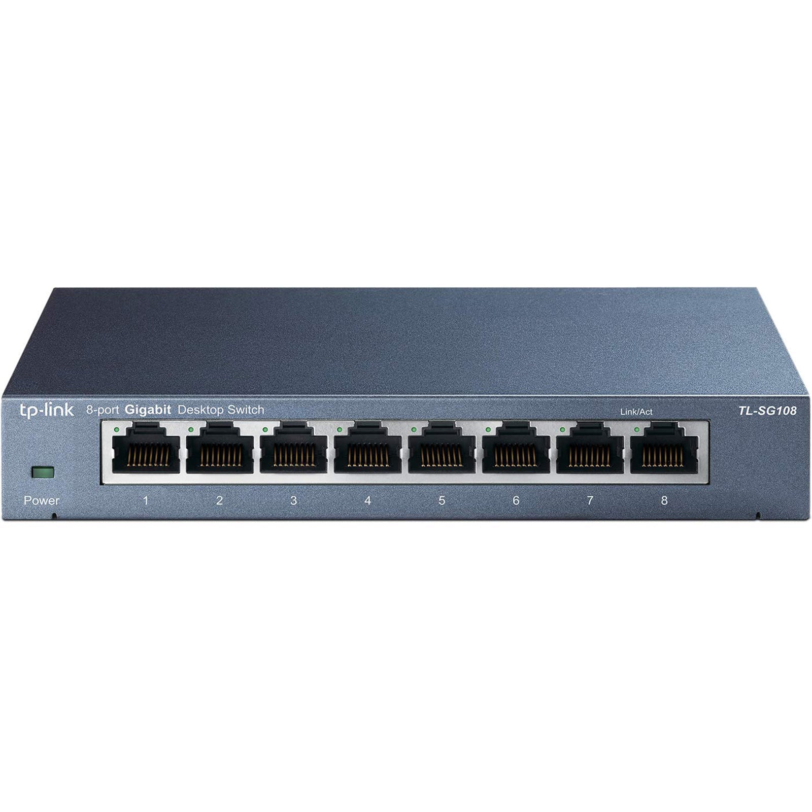 Switch Ethernet 8 Porte RJ45 10/100/1000 Mbps TP-Link TL-SG108 GameSIDE&Tech