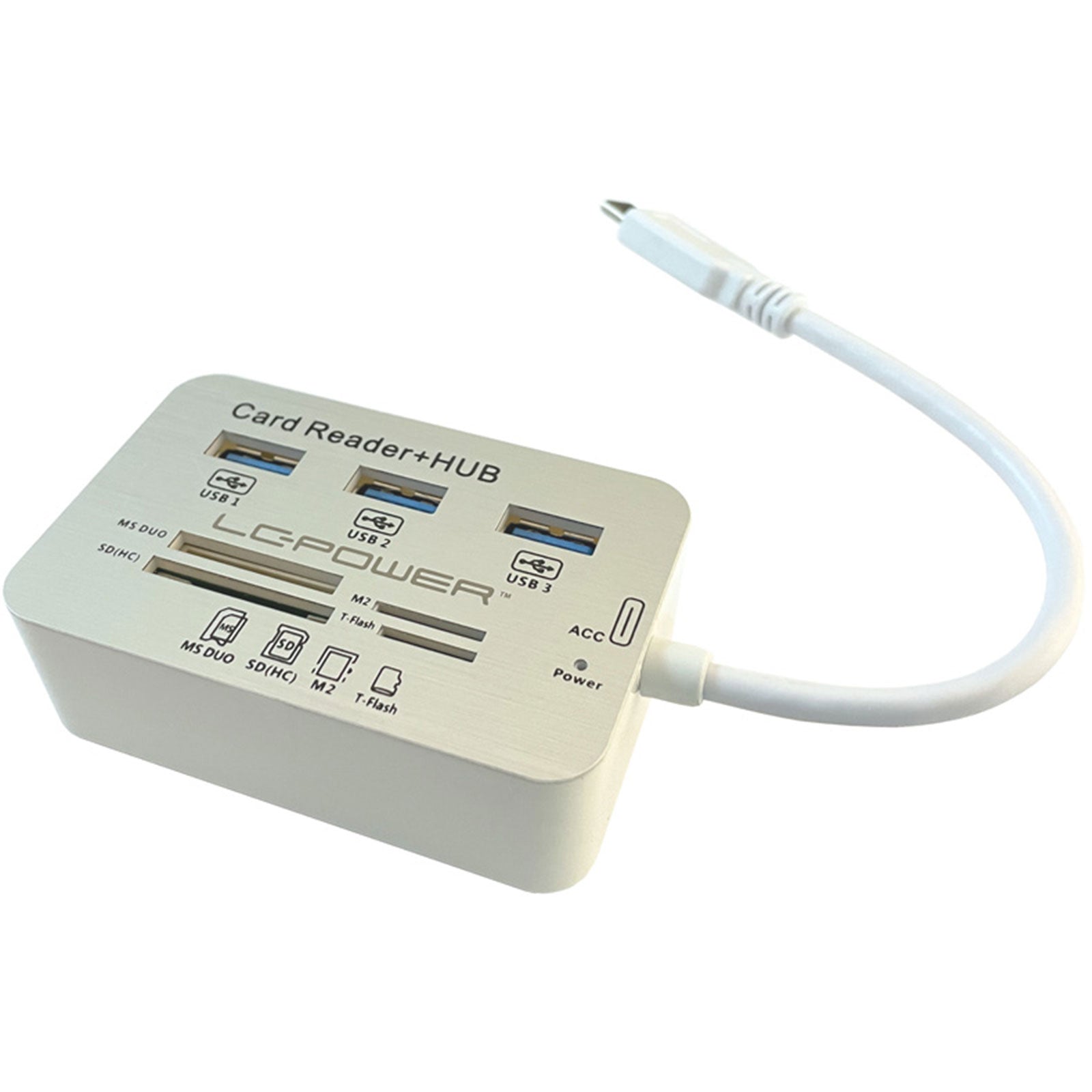 LC-Power Adattatore HUB USB LC-HUB-C-CR GameSIDE&Tech