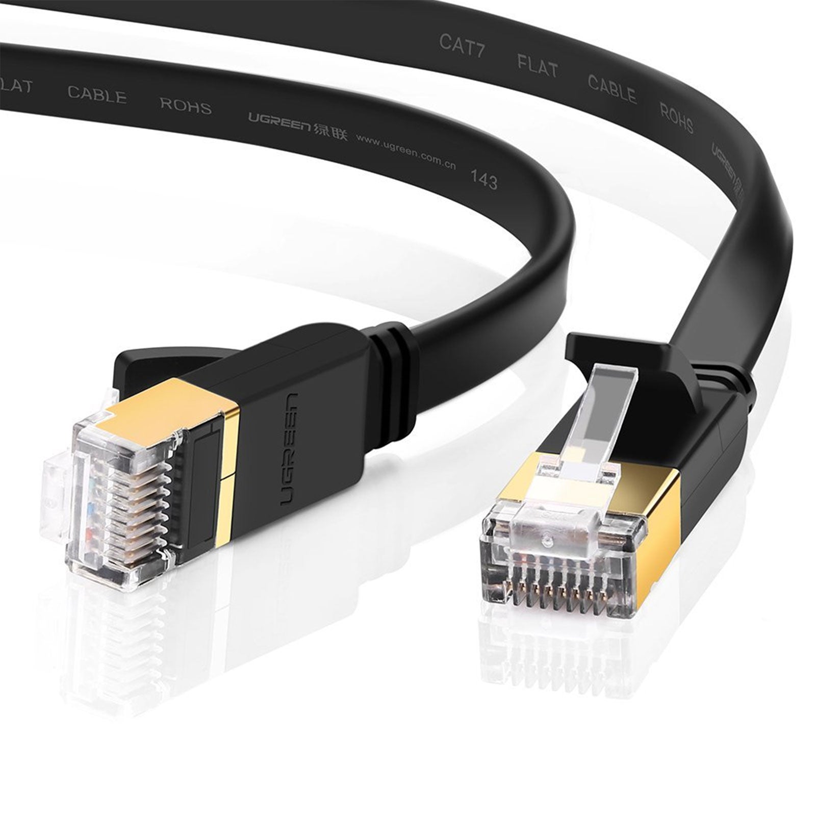 UGREEN Cavo Ethernet Cat7 U/FTP Flat 1 metro 11260 GameSIDE&Tech