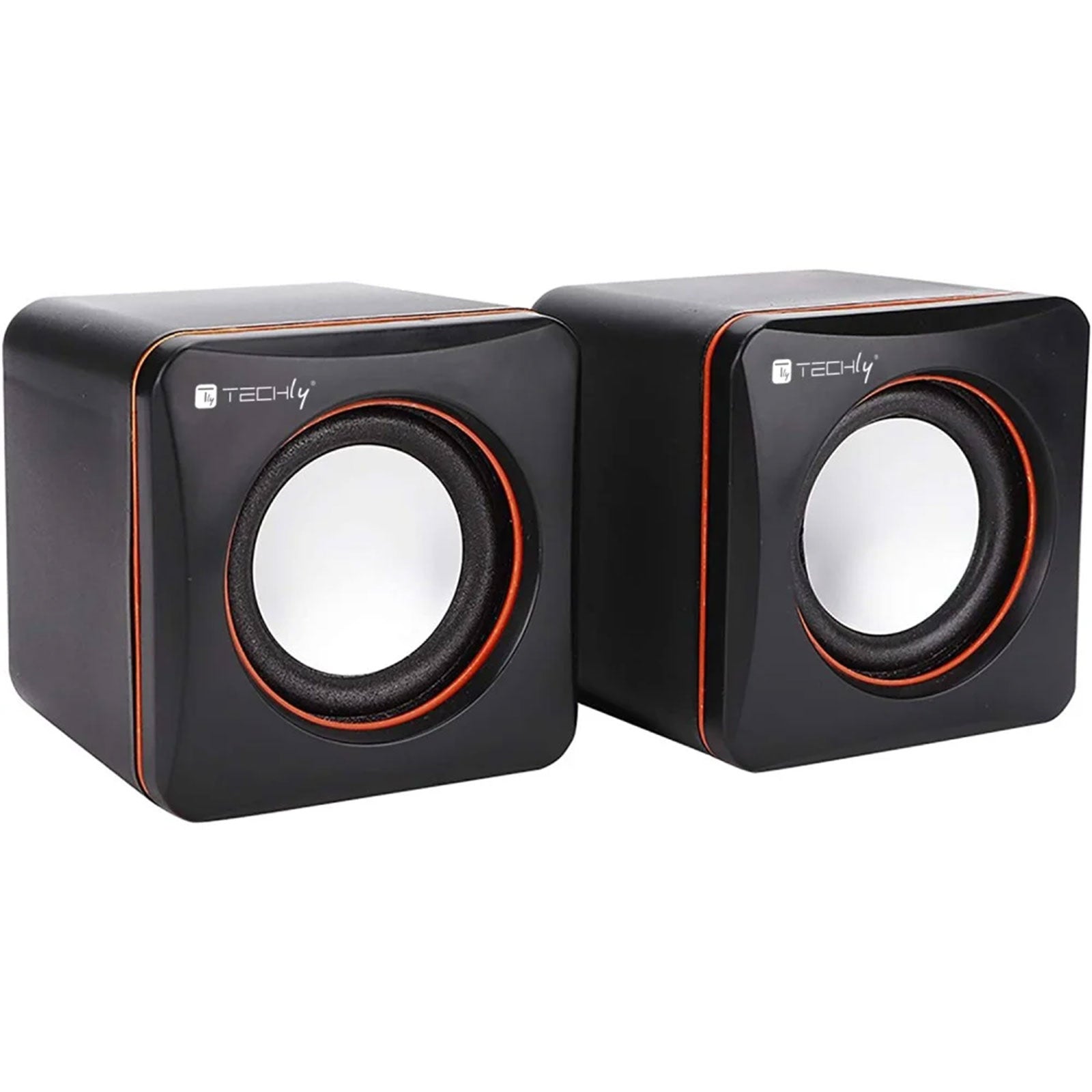 Techly Set Casse Altoparlanti USB 2.0 Jack 3,5mm SP-320ETY - Disponibile in 2-4 giorni lavorativi GameSIDE&Tech