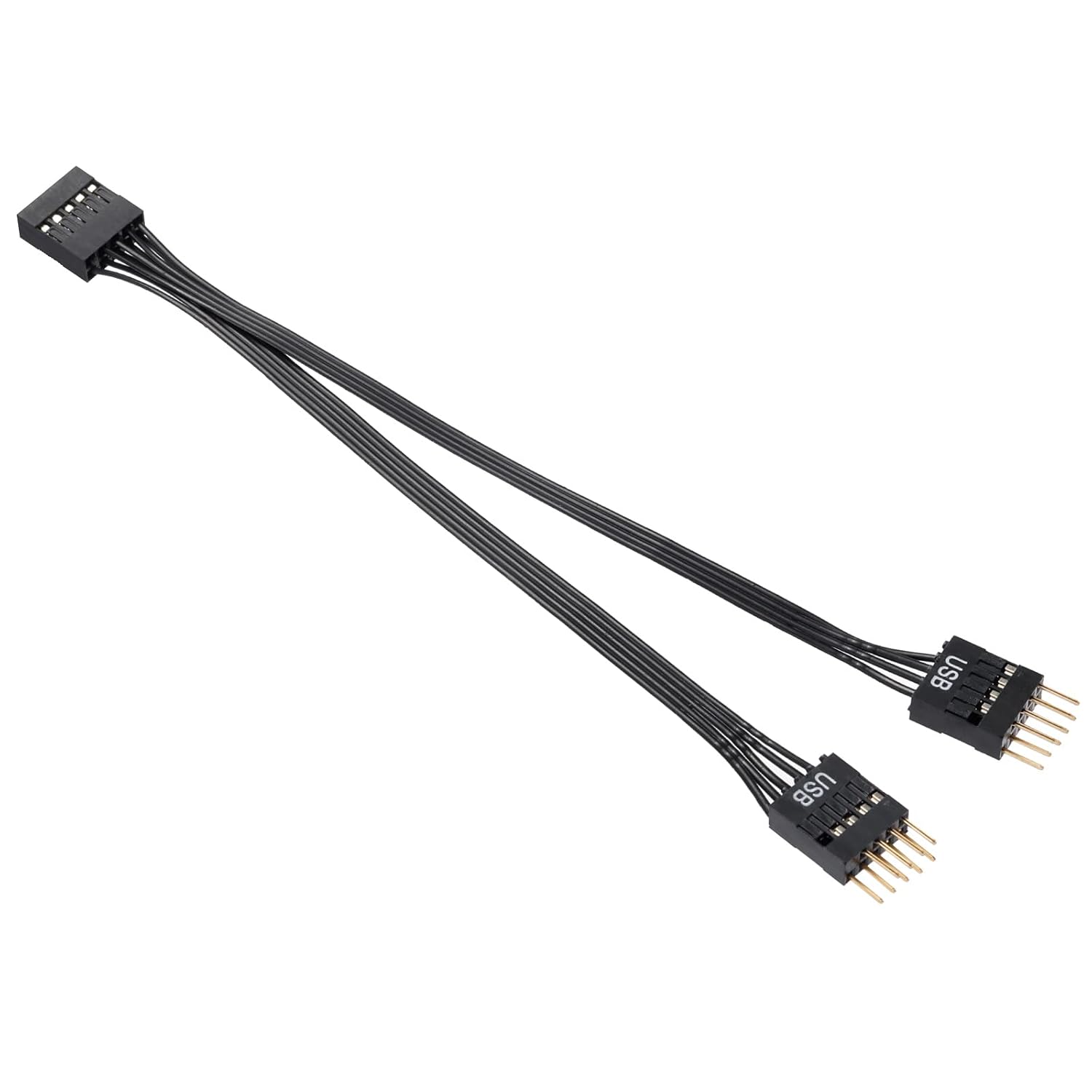 Cavo USB Splitter Sdoppiatore Adattatore 9 Pin per connettore su Scheda Madre - Disponibile in 2-4 giorni lavorativi GameSIDE&Tech